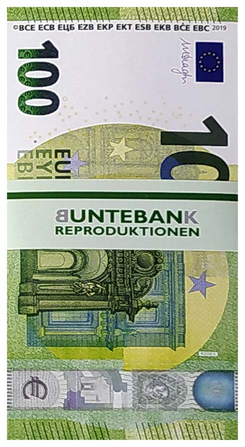 100er Eurostapel Euroscheine banderoliert